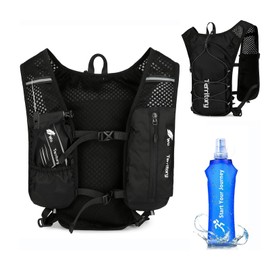 Hydration Vest for Women and Men Soft Flask 500 ml, Hydration Vest Running, Women's Men's Running Vest Suitable for Cycling, Running and Other Outdoor Sports
