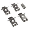 Maclean MCE544 4x Spring Clamps Mounting Kit for LED Panel