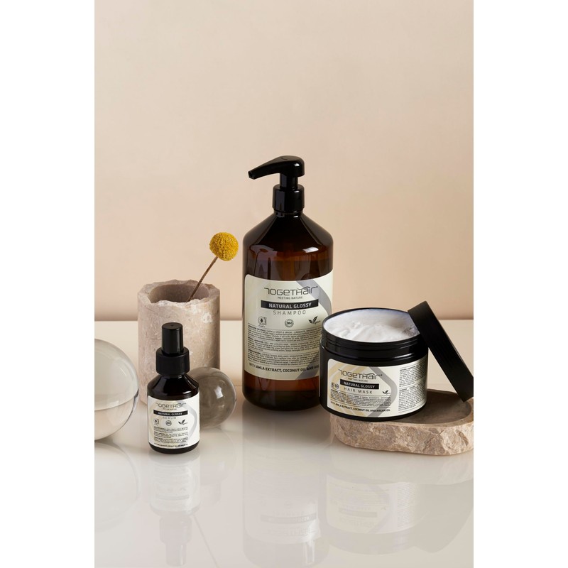Togethair Natural Glossy Hair Mask 500 ml | stumpfe und