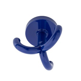 GedoTec® Triple hook Rotary hook Ceiling hook RAL 5002 Ultramarine blue Coat hook Polyamide Plastic turnable - Made in Germany
