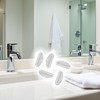Zhuluck 5Pcs White Toothpaste Squeezer,Plastic Toothpaste Tube Squeezer Dispenser,Toothpaste Clips