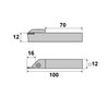 PAULIMOT Parting Steel Holder 12 x 12 mm with Indexable