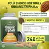 Triphala Powder Organic Capsules - 2000 mg - 240 Capsules