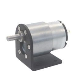 LVLOZ Small Motor DC Gear Mini JGB37-520 Robot Water Dispenser Motor, Electric Autonatic Dustbin Valve 7-960 RPM Dc Gear Motor 12v/24v high Torque (Color : 12VDC Motor+Bracket, Size : 319rpm)