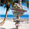 CafePress Key West Sign Decorative Fabric Shower Curtain