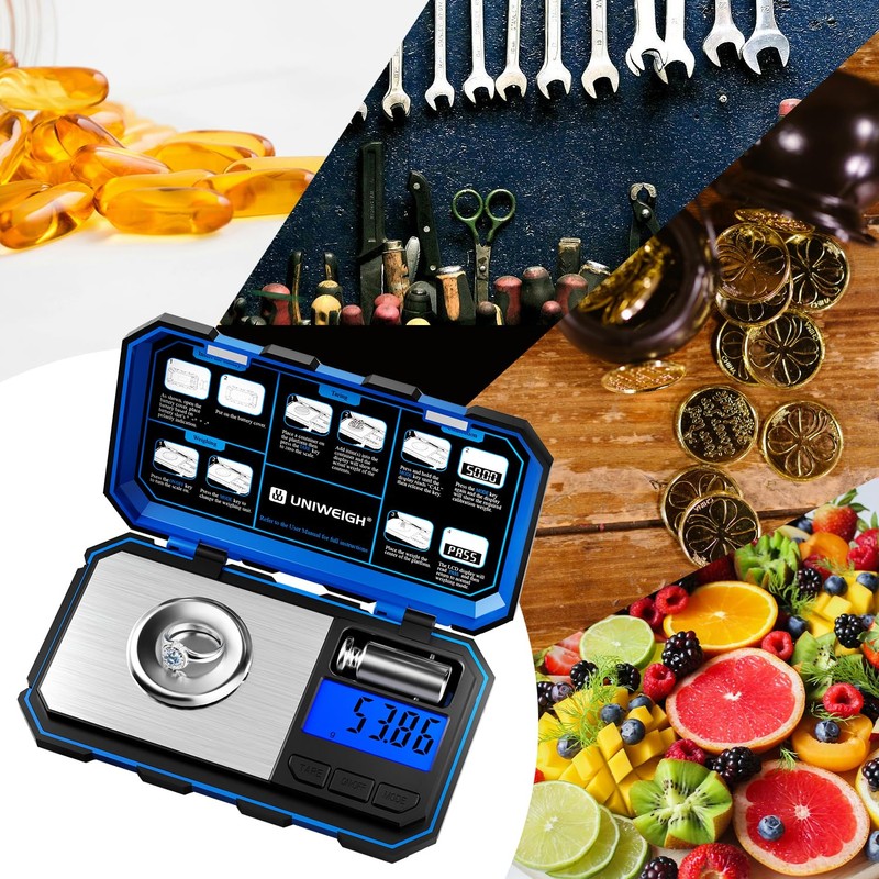 UNIWEIGH Digital Reloading Scale Precision 1500 Grains x 0.1gn