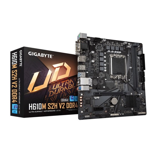 GIGABYTE H610M S2H V2 DDR4 (H610/ Intel/LGA 1700/ Micro ATX/