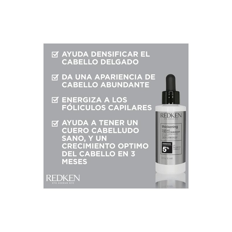 Redken Tratamiento Cerafill Retialite Anticaída Cabello Debilitado Adelgazado Densifica Favorecer