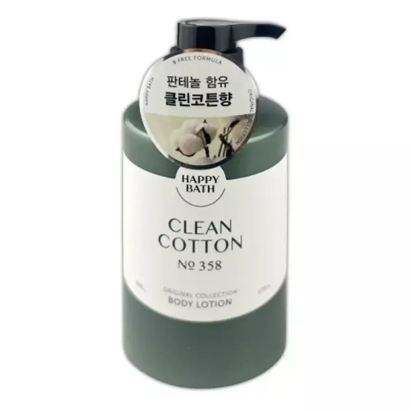 부드러운바디로션 500g 촉촉한클린코튼 향기보습 바디케어 Soft Body Lotion 500g Moist