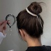 레미슨 화려한 큐빅 만두 헤어밴드 Remisen Glamorous Cubic Dumpling Hairband