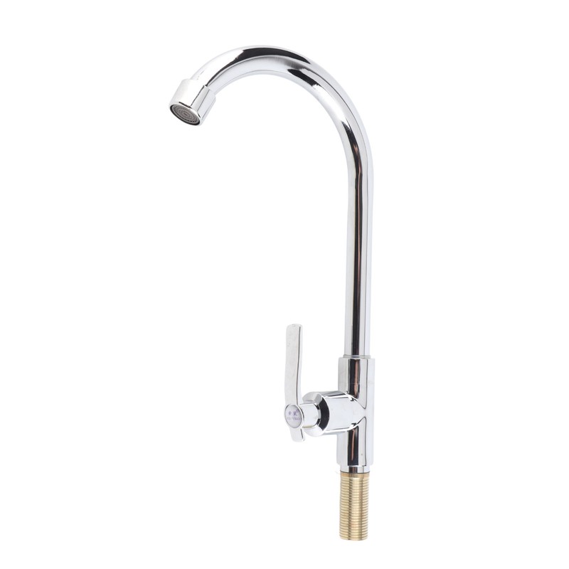 G1/2 Household Faucet Cold Water Basin Tap with Single Hole