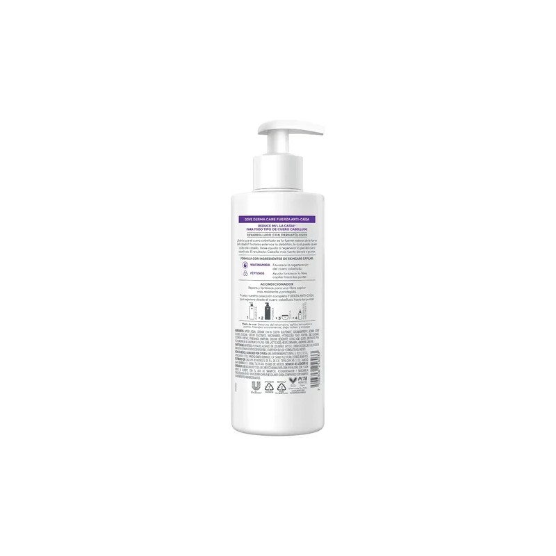 Acondicionador Derma Care Fuerza Anti-caída 400ml Dove