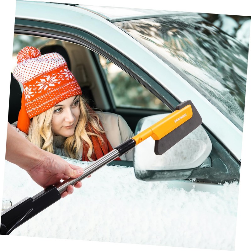 CHILDWEET Winter Kit Car Snow Brush Ice Scraper Removal Accessories
