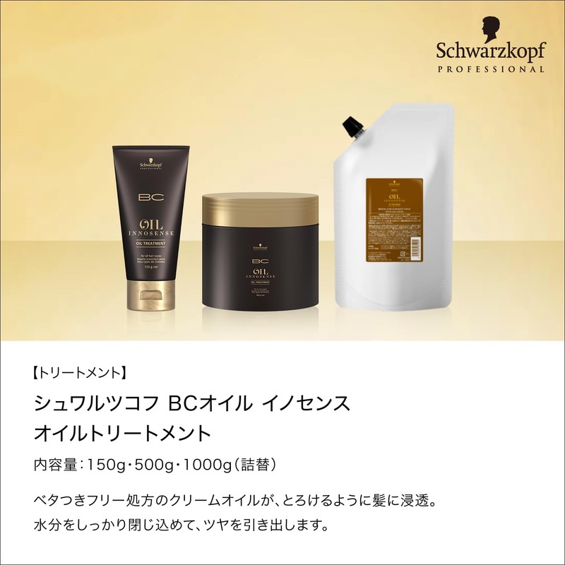 OIL INNOSENSE Oil Treatment 150g Cream Oil Salon Exclusive Schwarzkopf