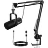 FDUCE SL40 Dynamic Podcast Microphone,USBXLR Microphone Kit for podcasting,GamingStreaming,Boom Arm