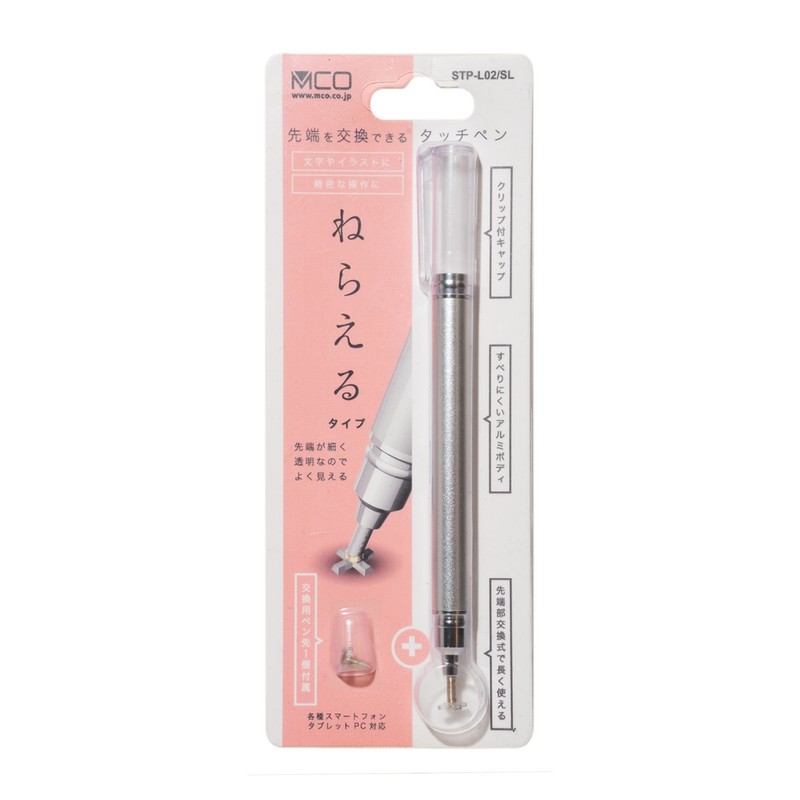 MIYOSHI MCO Clear Tea Getting Type Silva Touch Pen STP-L02/SL