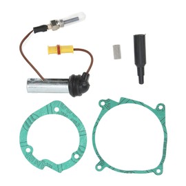 Qiilu 24V Glow Plug Repair Kit Ceramic Parking Heater Maintenance Set for Webasto for Eberspacher 2KW Air Heater Parking Heater Service Kit