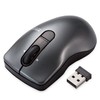 ELECOM Wireless Mouse (Receiver Included) M Size, 3 Buttons, Silent,