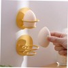 Ipetboom Makeup Sponge Holder Case 4pcs Wall Mount Rack Makeup