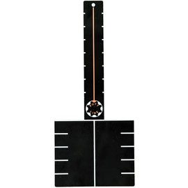 Putt Line One Putt Ruler - Golf Putting Alignment Training Aid - Precision T-Ruler for Stroke Path & Face Angle - 14-Inch Aluminum Practice Tool for Indoor and Outdoor Use