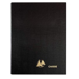 Exacompta - Ref. 38970E - 1 Desk diary 16x24 cm Caisse Perpétuel Binder only for loose sheets -