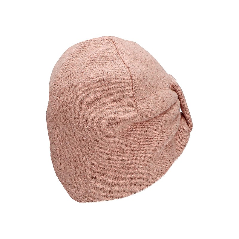 Sterntaler Girls' Beanie Lurex Hat, pink