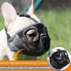 Bozales Cortos para Perro, bozal de Malla Transpirable Ajustable para