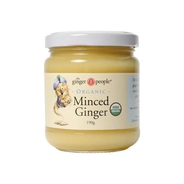 THE GINGER PEOPLE Minced Ginger 190g