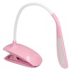 LED Desk Lamp 360° Adjustable Clip On USB Rechargeable Table