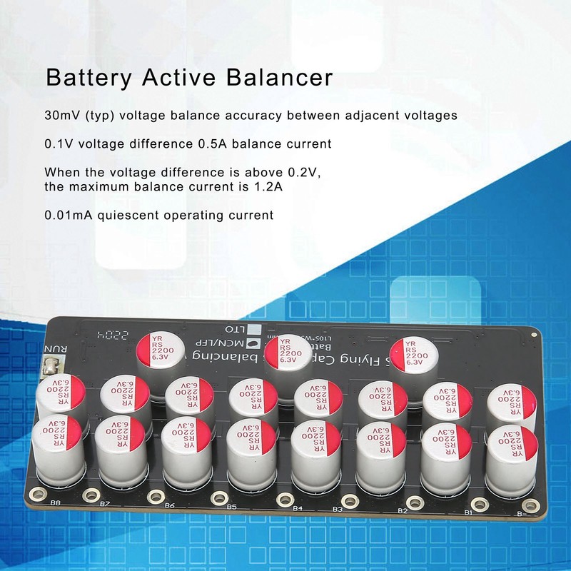 Battery Active Balancer Balanced Energy Transmission 8 Strings NCM LFP