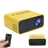 YT500 Mini Projector Portable Movie Projector with Audio and Video/USB/Memory