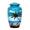 HLC URNS – Beach Blue Cremation Urn for Human Ashes