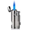 Cigar Cutter and Lighter Set - Butane Torch Lighter with