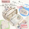 [ハルジオ] 筆箱 推し活 透明 ペンケース 大容量 かわいい クリア ポーチ 推し活グッズ