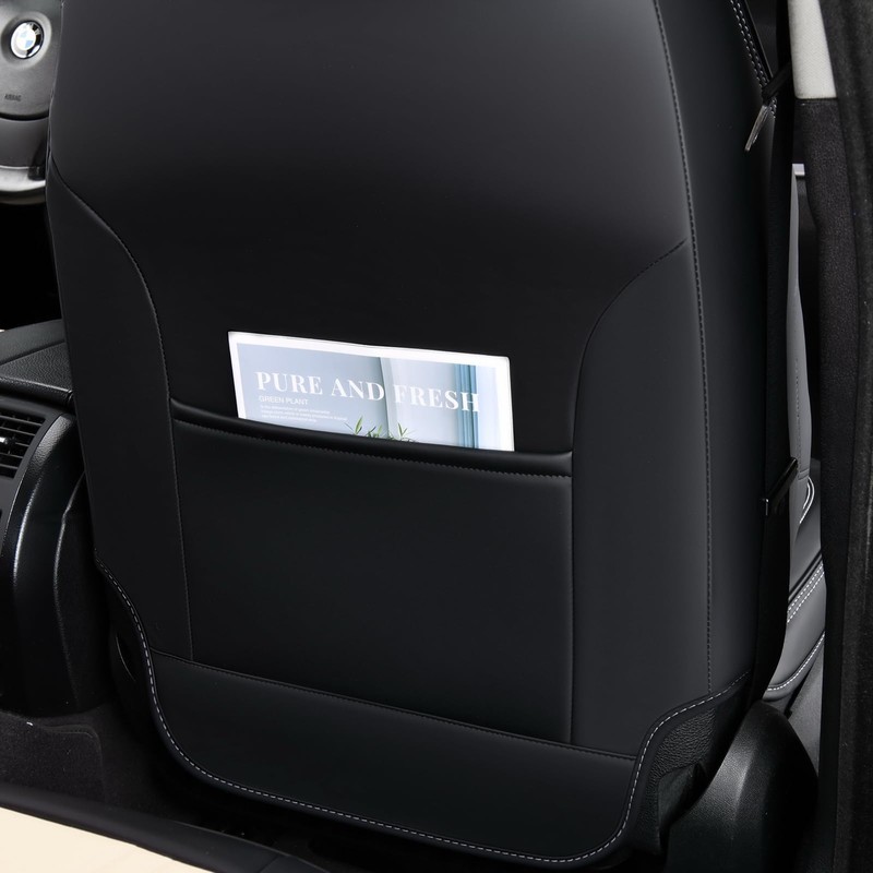 FLORICH Seat Covers for Cars, Waterproof Seat Covers, Leather Car