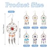 Pandahall 7 Pairs Dream Catcher Dangle Drop Earrings for Women