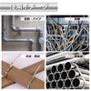 100 Pcs Stainless Steel Cable Ties 4.6mm x 300mm SUS304