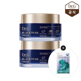 닥터지 블랙 스네일 크림 50ml 1+1 Dr.G Black Snail Cream 50ml 1+1