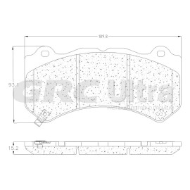 Balatas Grc Rivian R1t 2022/2023 Del