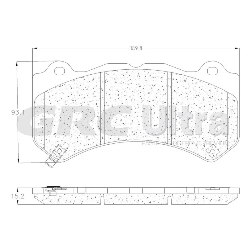 Balatas Grc Rivian R1t 2022/2023 Del