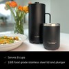 Scanpan TO GO French Press Coffee Maker 1.0L, Black -