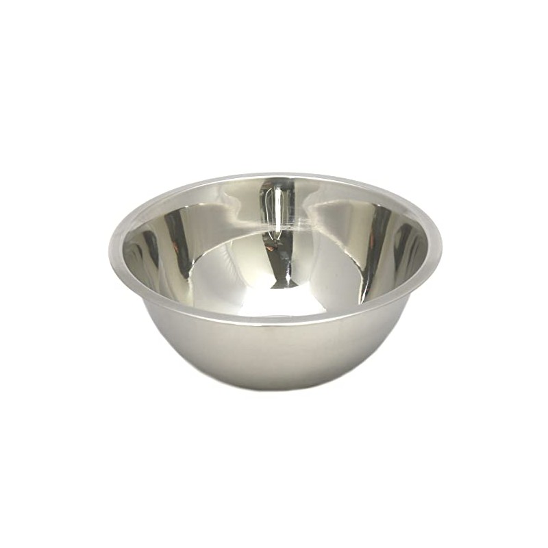 Chef Craft Brushed Mixing Bowl, 2.5-Quart, Stainless Steel
