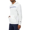 Champion, Midweight, Soft and Comfortable T-Shirt Hoodie for Men, White