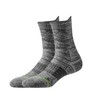 Strideline Eco | Premium Mid Socks, Grey Free Feed, M/L