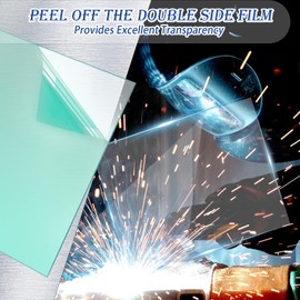 Welding helmet Replacement lens Filter Cover Kits, Welding Filter Outer Cover Lens 5Pcs (4.5"x 5.2") + Inner Filter Lens 5Pcs (4.2"x1.96")