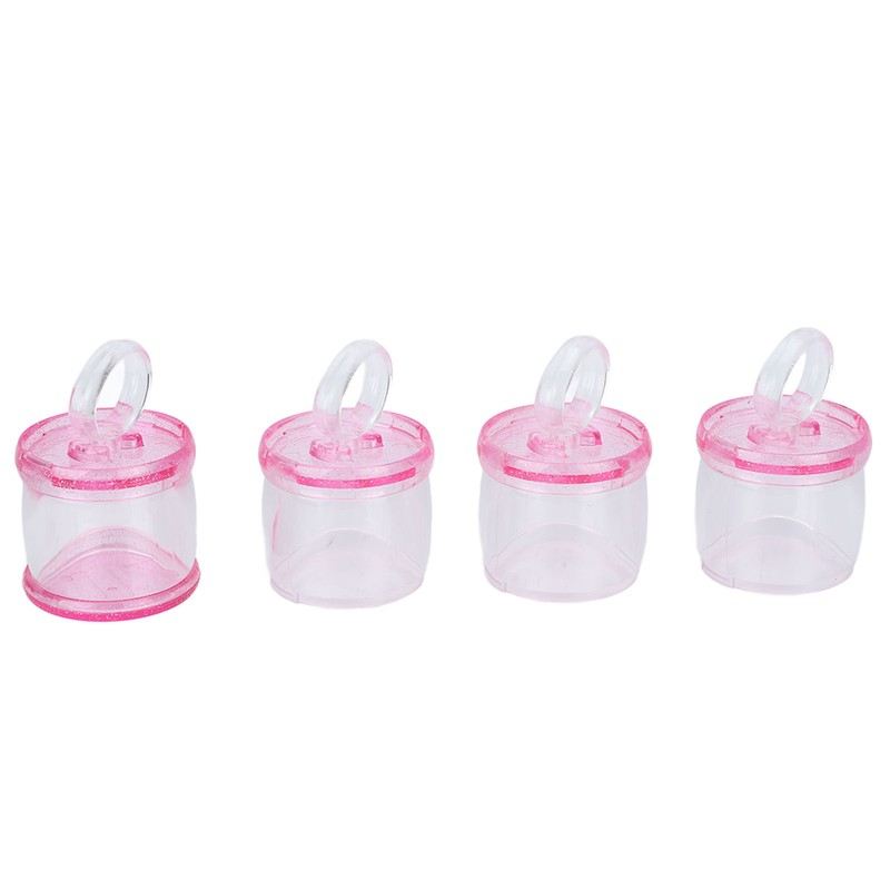 4pcs Nail Art Display Stand Flexible Practice Stand Nail Tips