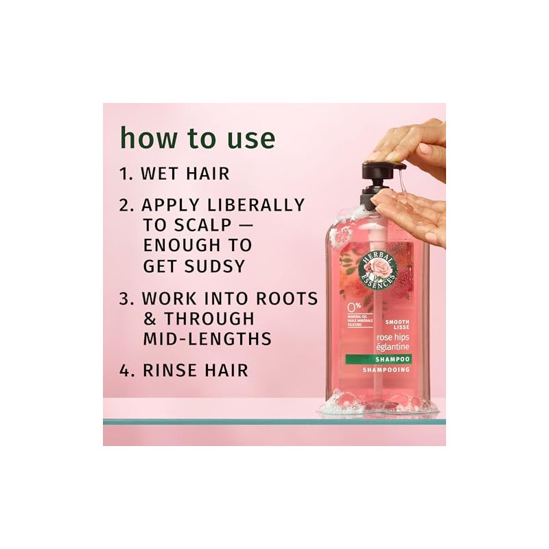Herbal Essences Rose Hips Smooth Shampoo, 29.2 fl oz