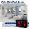 Nurse Call System Wireless Caregiver Pager Call Button 2000Ft Range