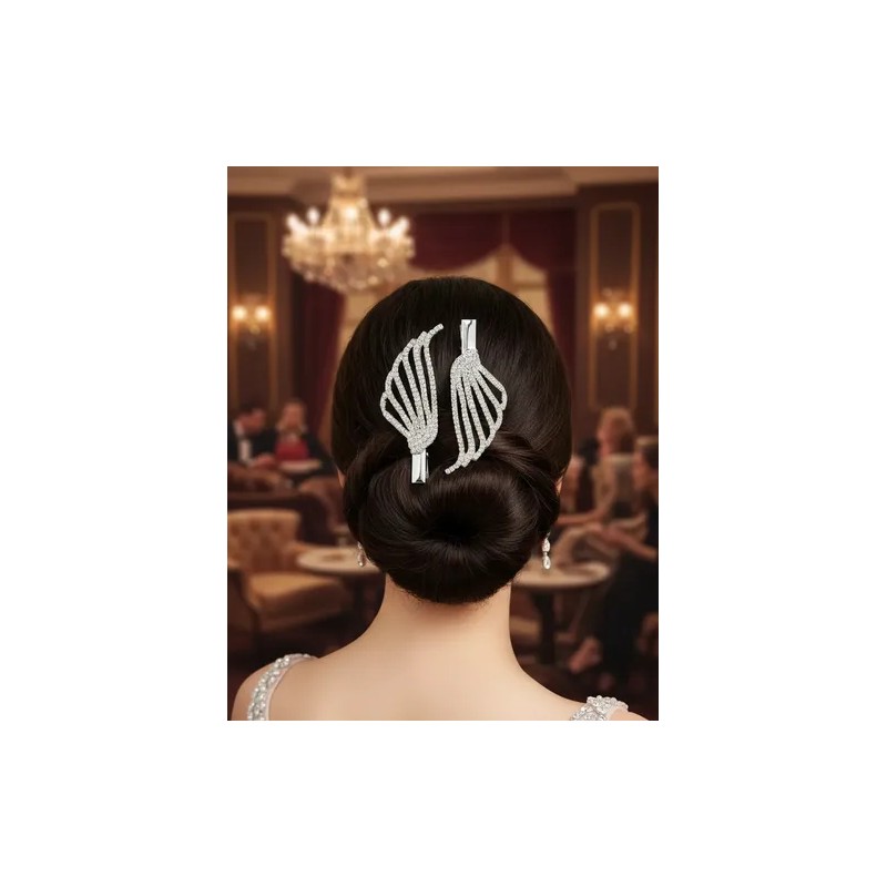 Hair Clips - Angel Wings J Babe