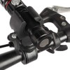 Ausla Universal Flashlight Holder, Non-Slip Rubber Clamp Mount, Quick Installation,